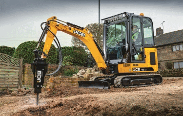 JCB new generation mini excavator