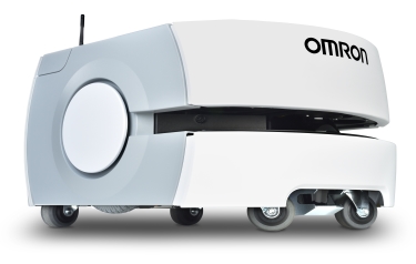 Omron has been working on autonomous mobile robots, and recently launched the Omron LD range of AIVs (Autonomous Intelligent Vehicles)