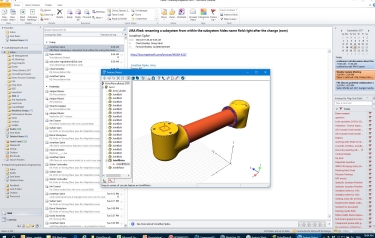 The automatic CAD import in MapleSim