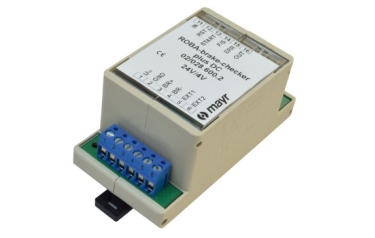 The intelligent ROBA-brake-checker module by mayr® power transmission is able to monitor and supply safety brakes without the use of sensors.