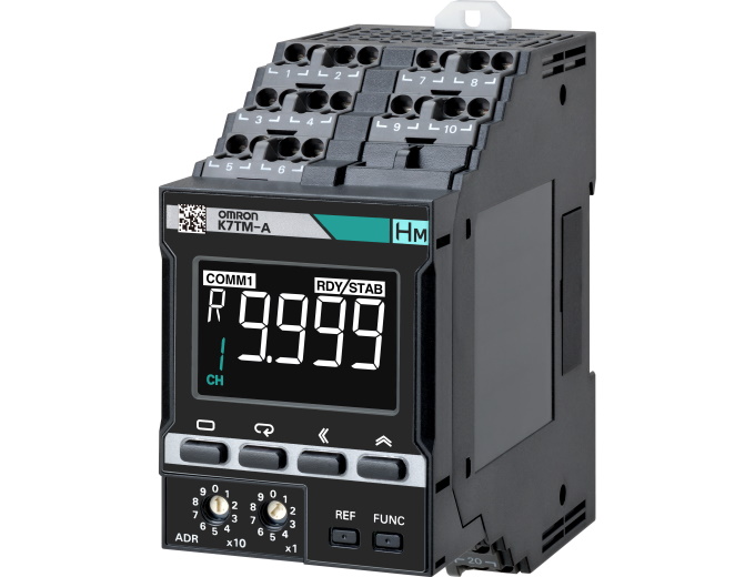 OMRON has launched the new K7TM condition monitor for heater equipment used especially in automotive and FMCG industries