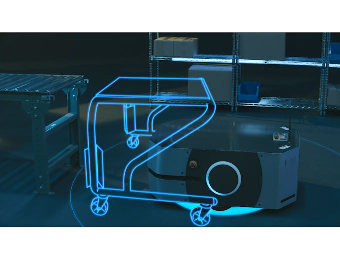 CAPS 3.0 empowers AMR docking to machine cells and carts with the unrivalled Precision Drive mode, using approach paths from any angle